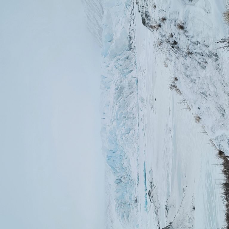 Base of the Matanuska Glacier