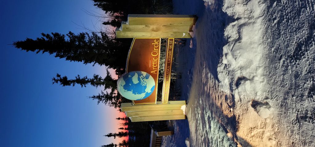 Crossing the Arctic Circle
